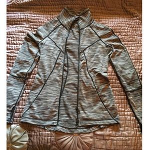 Zella grey/black exercise jacket